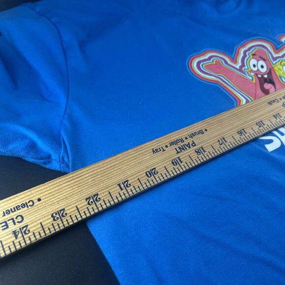 SpongeBob SquarePants Blue Graphic T-Shirt XL - Picture 5 of 6